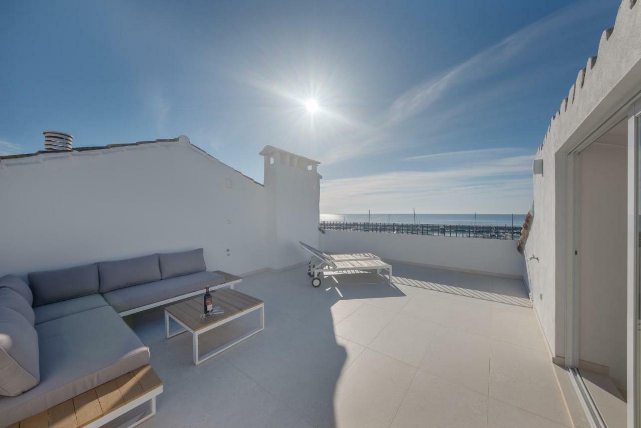 Penthouse In Puerto Banus Lägenhet Marbella Exteriör bild